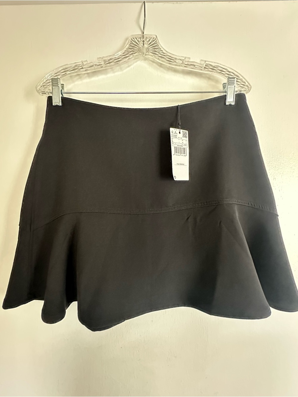 Mi Black Circle Skater Skirt